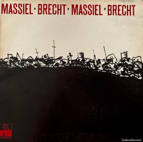 Dischi in vinile: MASSIEL CANTA A BRECHT, LP ORIGINAL CON PORTADA DOBLE, AÑO 1972